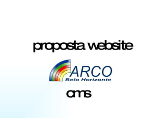 proposta website cms 