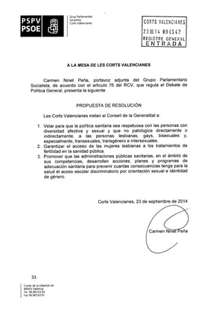 Propostes Grup Socialista