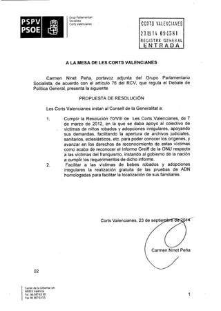 Propostes Grup Socialista