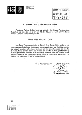 Propostes Grup Socialista