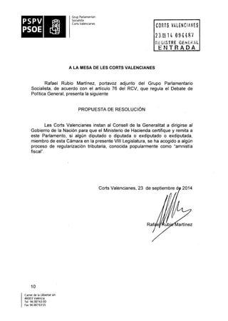 Propostes Grup Socialista