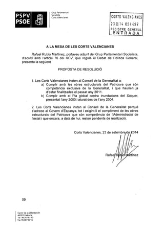 Propostes Grup Socialista