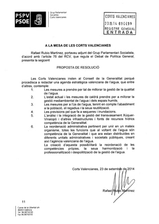 Propostes Grup Socialista