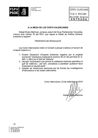 Propostes Grup Socialista