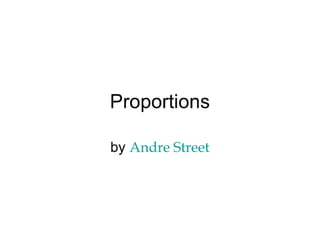 Propotions powerpoint