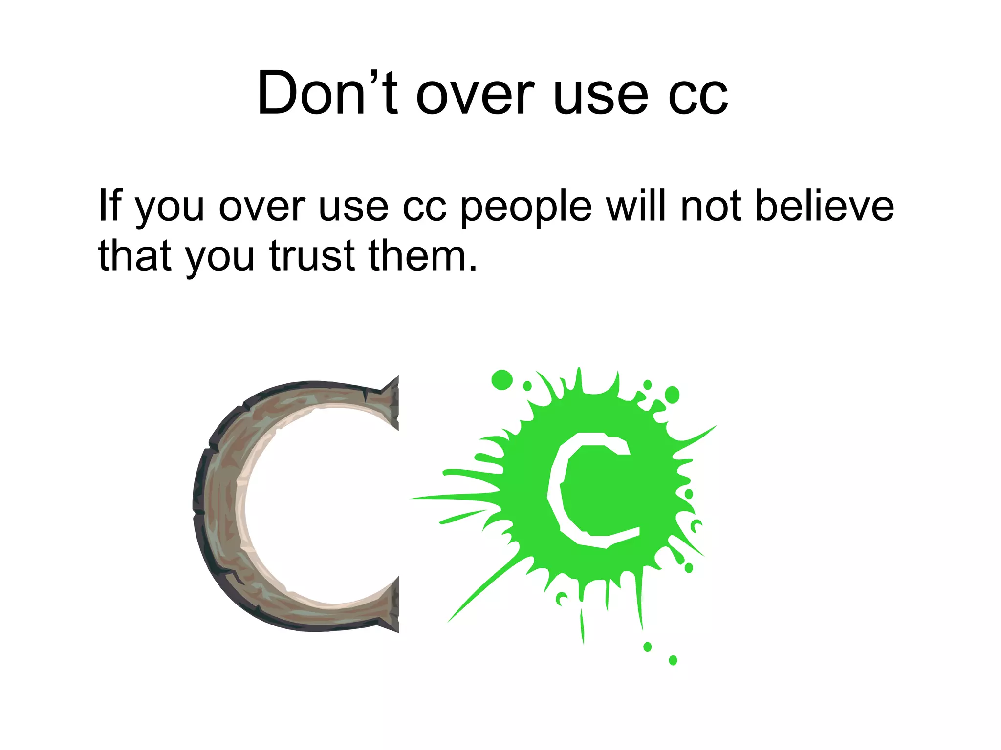 Propper Email Etiquette | PPT