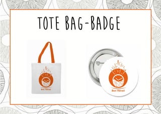 TOTE BAG-BADGE
 