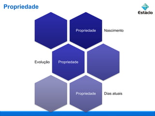 Propriedade Nascimento
PropriedadeEvolução
Propriedade Dias atuais
Propriedade
 