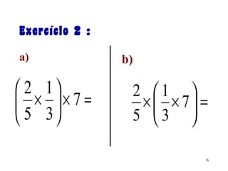 Exercício 2 :   a) b) 