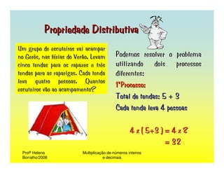 Propriedades Da MultiplicaçãO