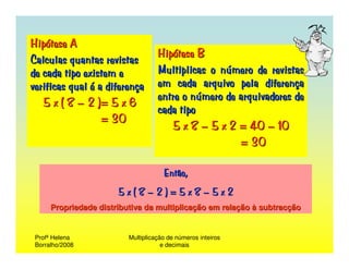 Propriedades Da MultiplicaçãO