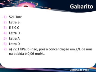 Joanna de Paoli
Representação Microscópica
 