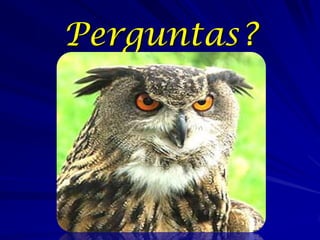 Em Resumo
A emergência se liga ao escopo, não ao nível!
Uma propriedade emergente nova é a diferencia
entre a estrutura global e local!
As propriedades emergentes podem ser
modeladas, mas a emergência não!
A emergência não precisa ser complexa,
adaptativa, ou de auto-organização!

 