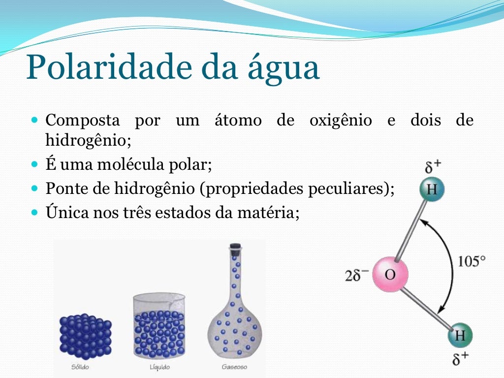 Propriedades Fisicas Da Agua Propriedades Da Água Em Biologia
