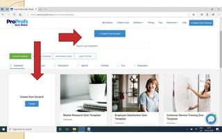 Online assessment with Proprofs pdf
