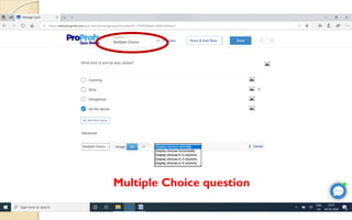 Multiple Choice question
 