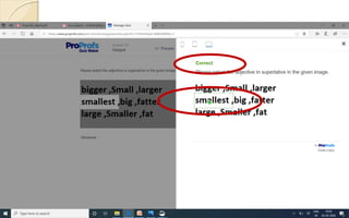 Online assessment with Proprofs pdf