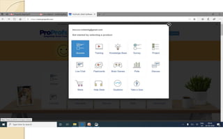 Online assessment with Proprofs pdf