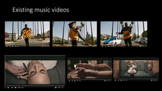 Existing music videos
 