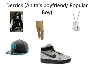 Derrick (Anita’s boyfriend/ Popular Boy) 
