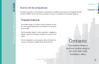 Propuesta de interiores afamo