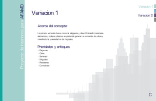 Propuesta de interiores afamo