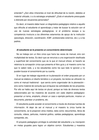 Propuesta Pedagogica De Comfandi