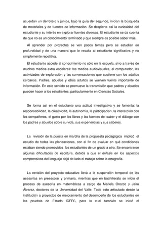 Propuesta Pedagogica De Comfandi