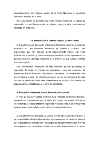 Propuesta Pedagogica De Comfandi