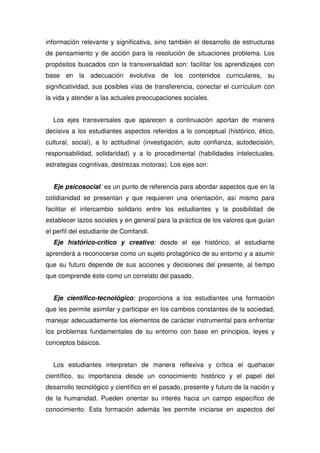 Propuesta Pedagogica De Comfandi