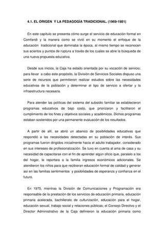 Propuesta Pedagogica De Comfandi