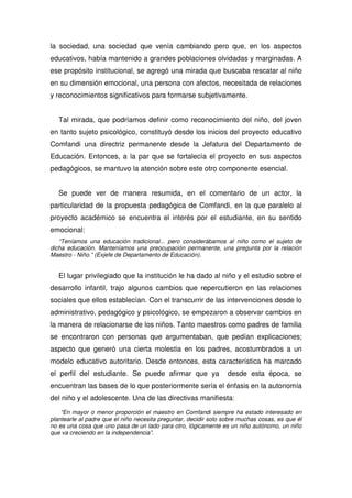 Propuesta Pedagogica De Comfandi