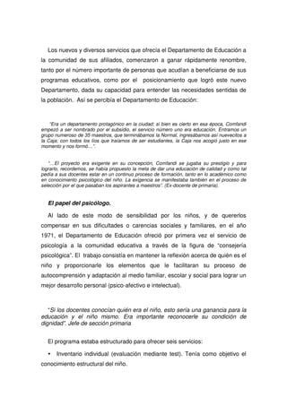 Propuesta Pedagogica De Comfandi