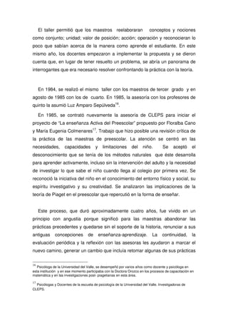 Propuesta Pedagogica De Comfandi