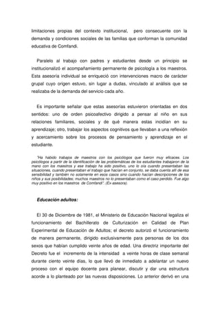 Propuesta Pedagogica De Comfandi