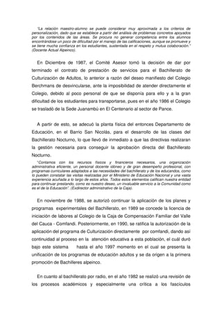 Propuesta Pedagogica De Comfandi