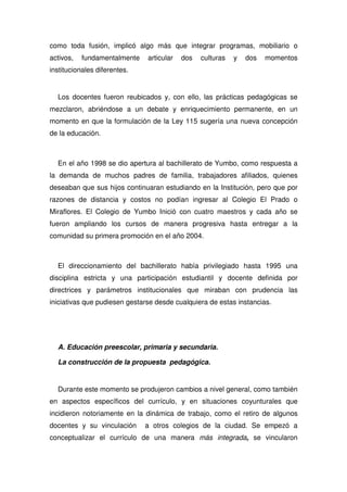 Propuesta Pedagogica De Comfandi