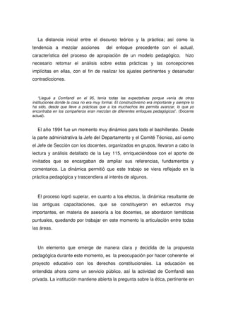 Propuesta Pedagogica De Comfandi