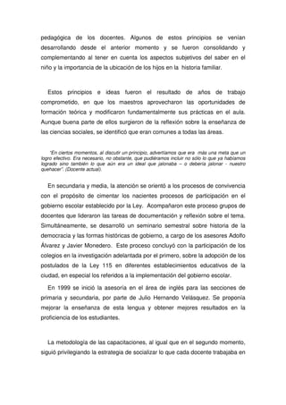 Propuesta Pedagogica De Comfandi