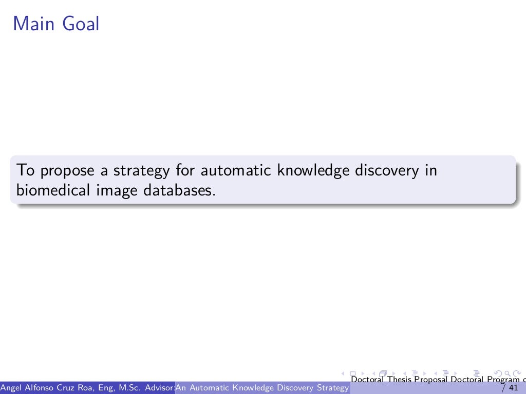 Thesis discovery learning picture