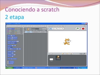 Conociendo a scratch  2 etapa 