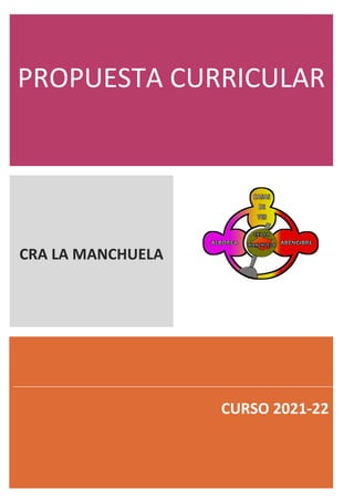 PROPUESTA CURRICULAR
CRA LA MANCHUELA
CURSO 2021-22
 