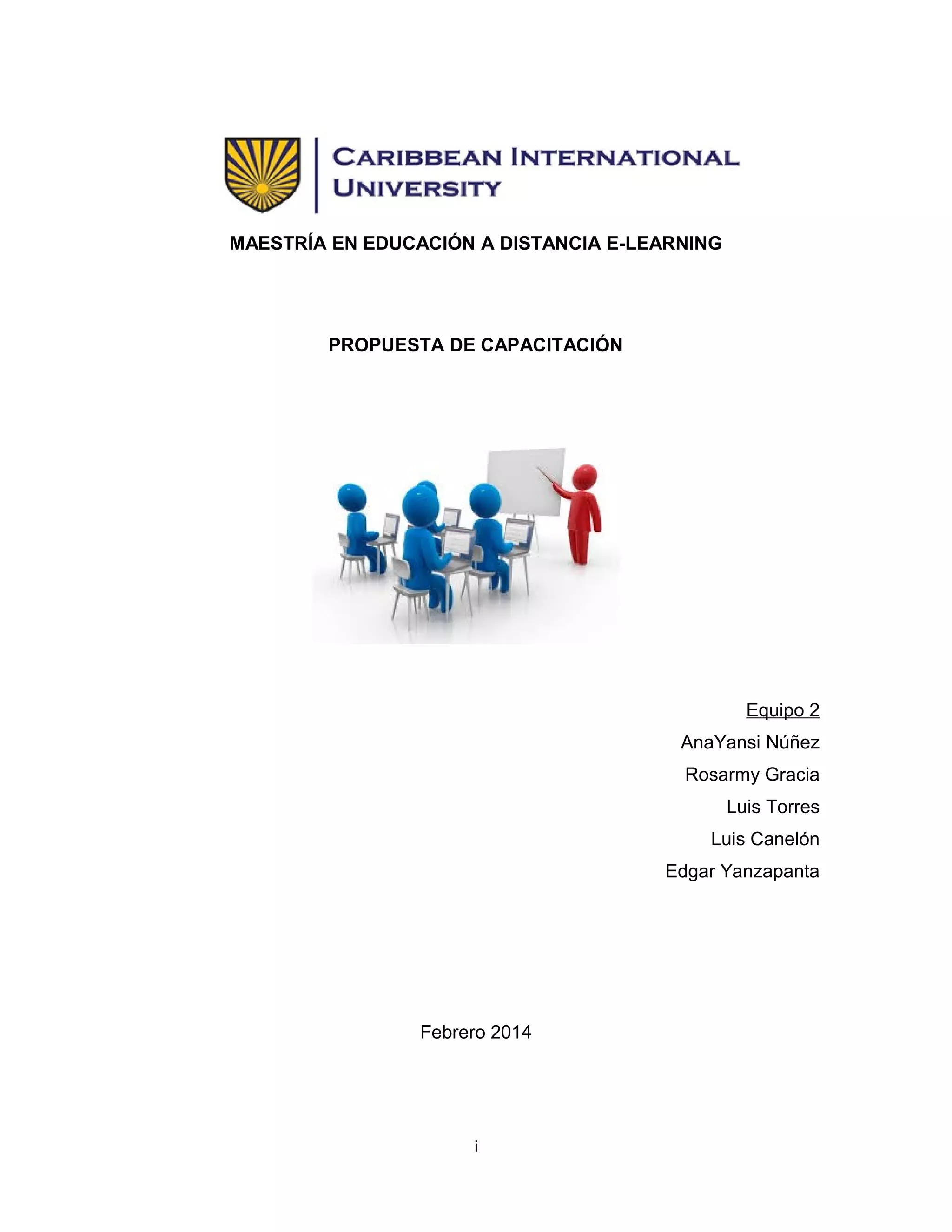 Propuesta de capacitación_(u) | DOC
