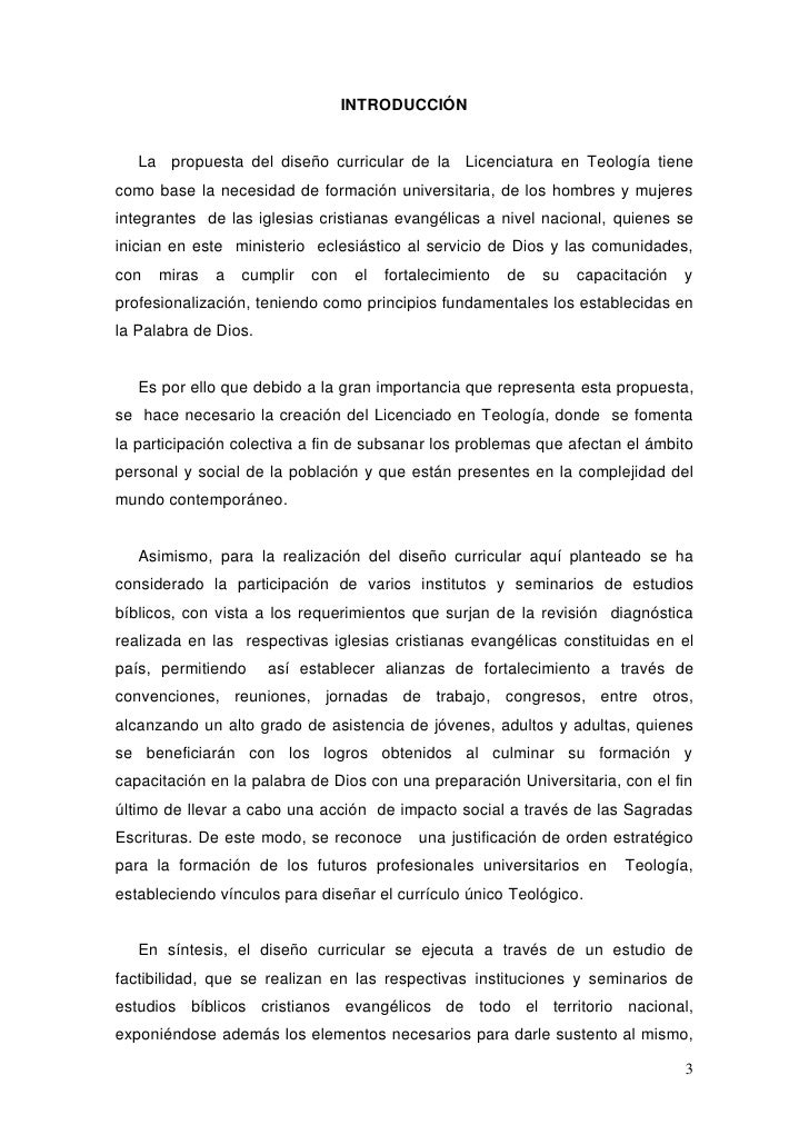 Propuesta de la iglesia cristiana evangélica