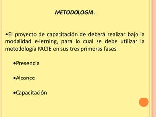 Aprovechar la infraestructura tecnológica del Instituto Tecnológico GAMMA para promover la educación continua a través de la modalidad e-learning o b-learning.