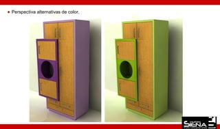 Perspectiva alternativas de color.
 