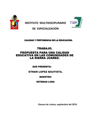 Propuesta final trajo final