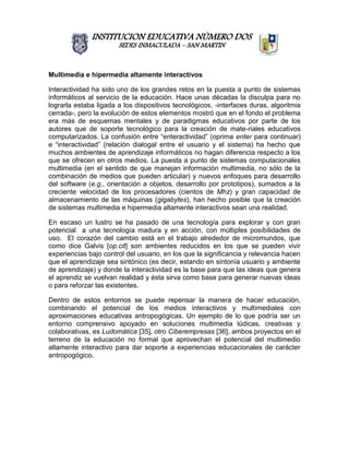 Propuesta Informatica Preescolar