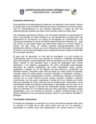 Propuesta Informatica Preescolar