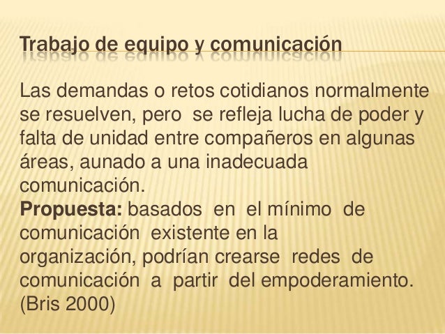 Propuesta para la mejora del clima organizacional